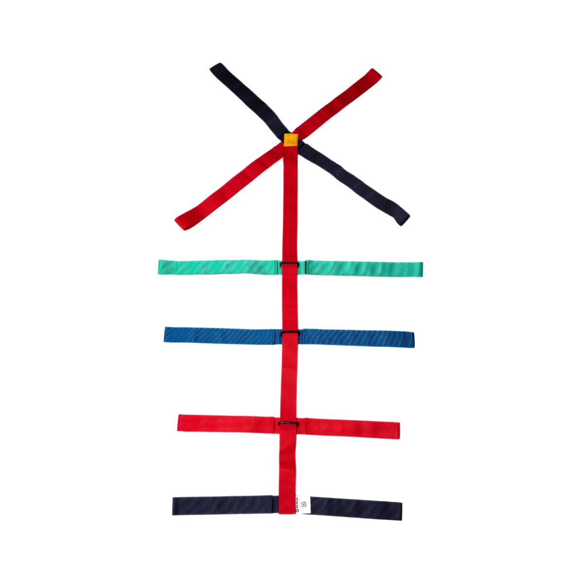 Color Coded Spiderstrap backboard Velcro X